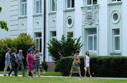 Tarp rajono mokyklų geriausią rezultatą pagal įstojusių į Lietuvos ir užsienio universitetus pasiekė A. Vienuolio gimnazija (19,74 proc.) Jono JUNEVIČIAUS nuotr.