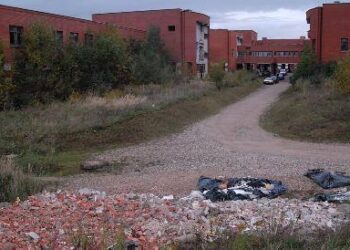 Toks vaizdelis už ligoninės.
