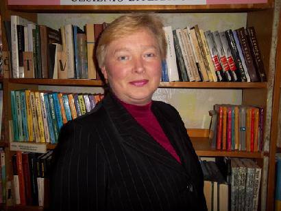 Bibliotekininkė Daiva Agafanovienė. Autorės nuotr.