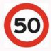 Leistinas greitis gyvenvietėje - 50 km/val.