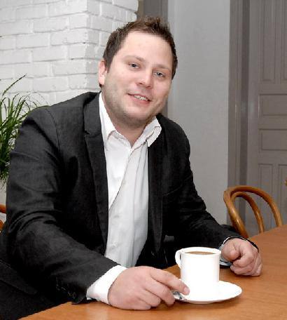 26-erių Lukas Pakeltis - realiausias liberalcentristų kandidatas į Seimą. Jono JUNEVIČIAUS nuotr.