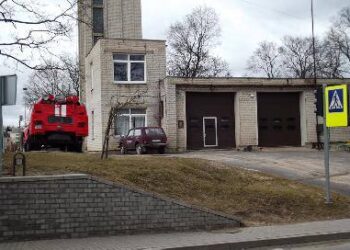 Anykščių priešgaisrinėje gelbėjimo tarnyboje – gedulo nuotaikos.