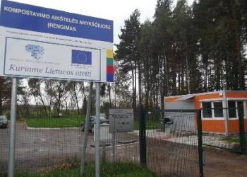 Anykščių biologiškai skaidžių atliekų kompostavimo aikštelė kainavo 1,4 mln.Lt.