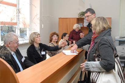 Rinkėjai jau balsuoja Anykščių savivaldybėje. Autoriaus nuotr.