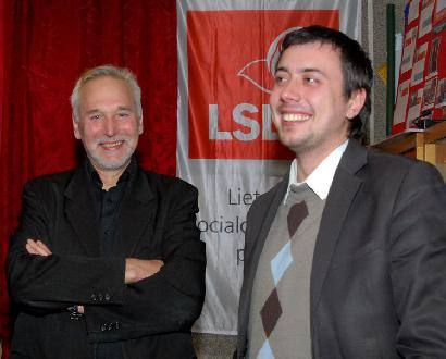 Socdemų kandidatas Alvydas Žala patenkintas balsavimo rezultatais.
