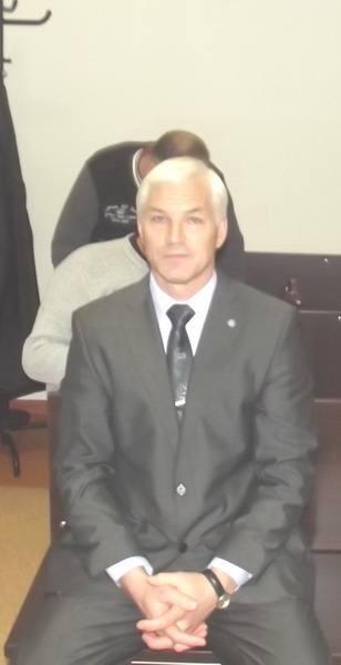 Panevėžio kelių policijos biuro viršininkas Virginijus Mačėnas jam pateiktų kaltinimų nepripažįsta. Autoriaus nuotr.