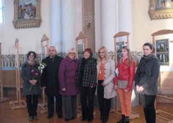 Nuotraukų autoriai ir ekspedicijos vadovė dr.Jolanta Zabulytė (pirma iš kairės). Vidmanto ŠMIGELSKO nuotr.