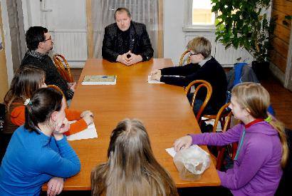 Seimo narys Ričardas Sargūnas sakė ieškos galimybių jaunuosius žurnalistus su Seimo nario darbu supažindinti vietoje - pačiame Seime.