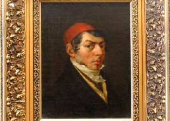 Jonas Rustemas. Autoportretas. 1810 m.