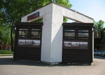 Šiame A.Baranausko aikštėje esančiame kioske bus galima gauti ir informacijos, ir šokolado. Vidmanto ŠMIGELSKO nuotr.