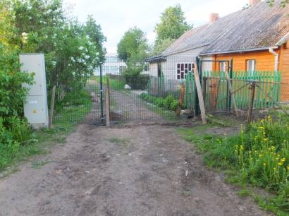 Kreivoji gatvė Viešintose virto gyventojo privačia valda. Danguolės SABALIAUSKIENĖS nuotr.