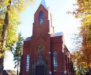 Dabužių maldos namai, kitąmet rudenį pasitiksiantys savo 80-metį. Rasos Bražėnaitės (VŽM) nuotrauka.