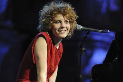 EDOX festivalio atidaryme koncertuos iš Visagino kilusi dainininkė Alina Orlova. Nuotr. Butauto BARAUSKO