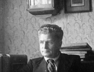 Kun. Ignas Šaučiūnas, grįžęs iš tremties ir tarnavęs Traupio parapijos klebonu. A. Baranausko ir A. Vienuolio-Žukausko memorialinio muziejaus nuotrauka iš kun. Stepono Galvydžio rinkinių.