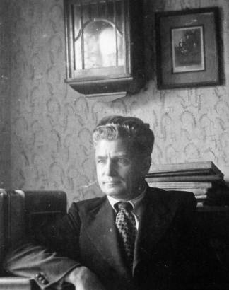 Kun. Ignas Šaučiūnas, grįžęs iš tremties ir tarnavęs Traupio parapijos klebonu. A. Baranausko ir A. Vienuolio-Žukausko memorialinio muziejaus nuotrauka iš kun. Stepono Galvydžio rinkinių.