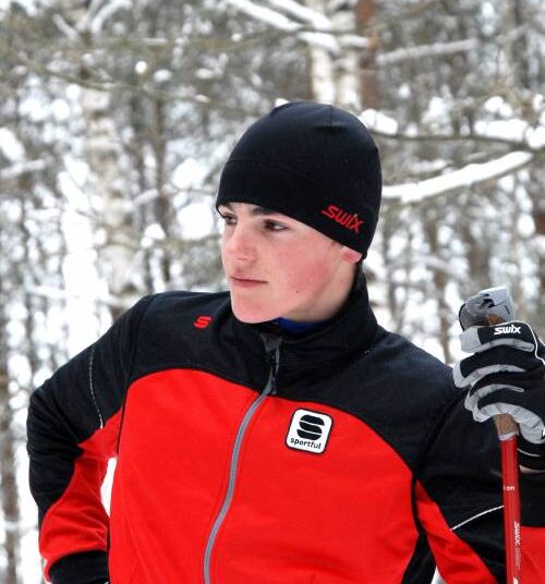 Anykštėnas Vytautas Strolia - vienintelis Lietuvos slidininkas kovosiantis olimpinėse Sočio trąsose. Jono JUNEVIČIAUS nuotr.