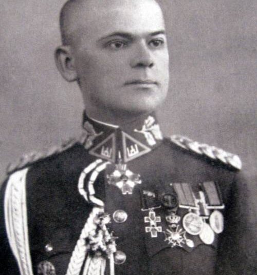 Generalinio štabo pulkininkas Jonas Jackus, 1930-aisiais paskirtas Lietuvos karo mokyklos viršininku. Viliaus Kavaliausko rinkinių nuotrauka.