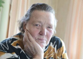 Laiminga močiutė ir promočiutė Anelė Tylienė.