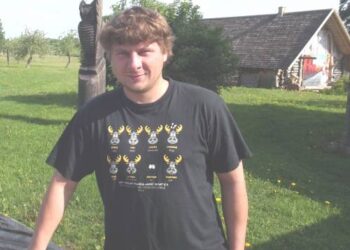 Papilių kaimo seniūnaitis Liutauras Šimėnas sakė, jog didelių bėdų kaime nėra.Autoriaus nuotr.