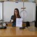 Respublikinio fizikos konkurso nominantė A.Baranausko pagrindinės mokyklos 8b klasės mokinė Raminta Kaunietytė
