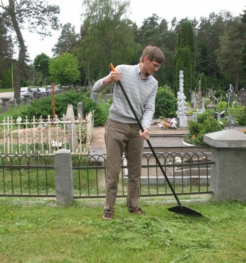 Jaunas anykštėnas Mindaugas Sargūnas žaibiškai sureagavo į anyksta.lt publikaciją.  Vidmanto ŠMIGELSKO nuotr.