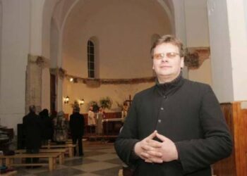 Kunigas Dainius Lukonaitis. Dainiaus Vyto (www.gzeme.lt) nuotrauka.