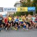 Pirmasis startas – 9 ryto 10 km. bėgimas. Autoriaus nuotr.
