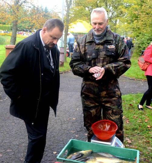 Šaržas: „Viliau, ar susimokėjai 70 litų prekyvietės mokestį? Tave „Anykšta“ stebi per padidinamąjį stiklą. Susitvarkyk popierius, kad nė šuo nesulotų“. „Baik „bajerius“,Siguti. Gal nežinai, kas savivaldybėje Kapitonas?“