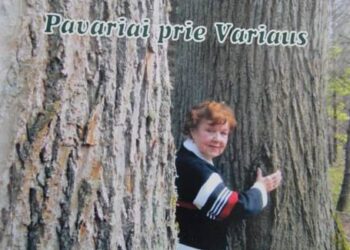 Anykštėnės medikės, literatės, visuomenininkės Eugenijos Veronikos Pilinkienės knygos „Pavariai prie Variaus“ viršelis. Autoriaus nuotr.