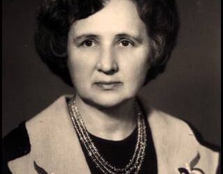 Mokytoja Jadvyga Budavičienė. Pasaulio anykštėnų archyvo nuotrauka.