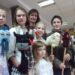 Bronės Buivydaitės žiemos vaizdelio "Jaučio troba"vaidilos: Simonas, Austėja, režisierė Asta, Vasarė, mažoji snieguolė Miglė, Erikas bei Edvinas.Autoriaus nuotr.