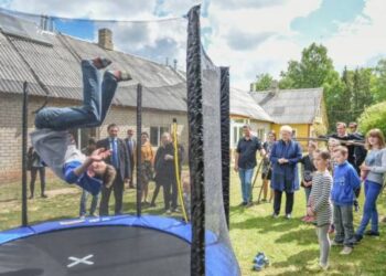 Jokubavos šeimos namus praėjusią savaitę aplankė šalies Prezidentė Dalia Grybauskaitė.