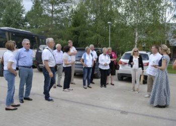 Atsisveikinimo su Anykščiais akimirka.Autorės nuotr.