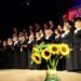 Scenoje – Anykščių kamerinis Choras „Salve Cantus“. Autoriaus nuotr.