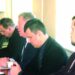 Meras Kęstutis Tubis ir vicemeras Sigutis Obelevičius spaudos konferencijoje vardino iš darbo išėjusių liberalų darbo trūkumus.