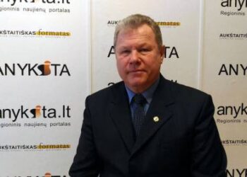 Anykščių rajono meras Kęstutis Tubis.