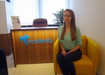 Anykščių odontologijos centro „Teradenta“ direktorė Karolė Kugienė.