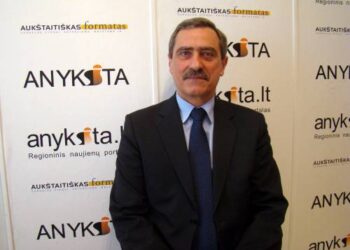 Anykščių technologijos mokyklos direktorius Ramūnas Zlatkus.