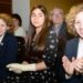 Aurelija ir Kristina Budrytės į vidurį priėmė ir koncerte fortepijonu skambinusią savo draugę Faustiną Kiaušaitę.