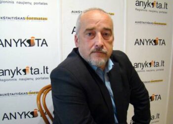 Liberalų sąjūdžio Anykščių skyriaus pirmininko pavaduotojas Saulius Rasalas.