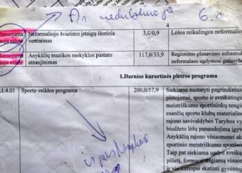„Darnios kurortinės plėtros programa“ „saugoma“ Niūronių miško tankmėje…
