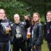 "Anykštai" pozuoja grupės "Distillator" iš Nyderlandų  nariai. Jono JUNEVIČIAUS nuotr.