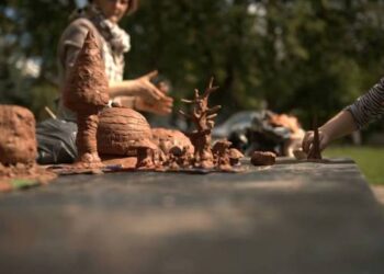 Trečiasis kūrybinių industrijų festivalis buvo skirtas moliui.Anykščių menų inkubatoriaus nuotr.