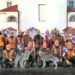 Suomių medžiotojai su savimi atsivežė ir šunis - švedų elkhundus (Jämthund), kurie gali medžioti net briedžius ir meškas.