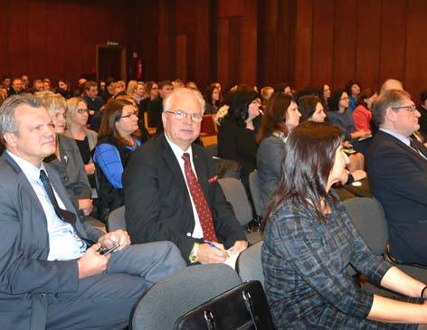 Konferencijoje dalyvavo Anykščių ligoninės vyr. gydytojas Dalis Vaiginas