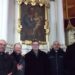 Į Šv. Juozapo atlaidus Svėdasuose  šiemet susirinko net penki kunigai. Iš kairės: Ričardas Banys, Rimantas Kaunietis, Raimundas Simonavičius, Kęstutis Palepšys ir Albertas Kasperavičius. Autoriaus nuotr.