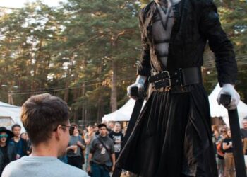Miss Plastica, Povilas Bastys: Kūno ir kostiumo transformacija, instaliacija ,,Vizijos". Pijaus BALČIAUS nuotr.