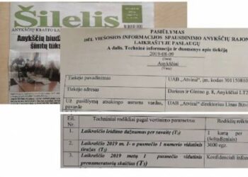 Laikraštis ,,Šilelis“, pateikdamas dokumentus Anykščių savivaldybės administracijos viešajam pirkimui, parašė, kad laikraščio prenumeratorių skaičius yra konfidenciali informacija.