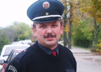 Policijos viršininkas Raimundas Razmislavičius apie persikėlimą į naujas patalpas galės kalbėti tik po Naujų metų.