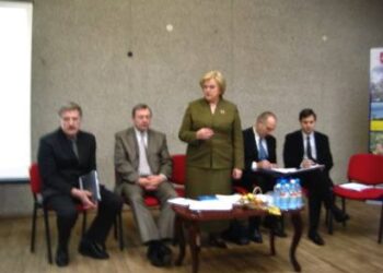 Že­mės ūkio mi­nist­rė Ka­zi­mi­ra D. Pruns­kie­nė Anykščiuose pristatė kaimo plėtros planą.